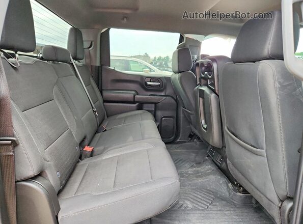 3GCPKCEK1SG274889 2025 CHEVROLET SILVERADO Black Вид задніх сидінь