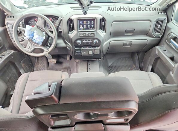 3GCPKCEK1SG274889 2025 CHEVROLET SILVERADO Black Вид панелі приладів