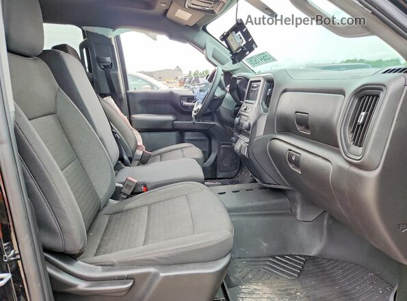 3GCPKCEK1SG274889 2025 CHEVROLET SILVERADO Black Вид салону спереду