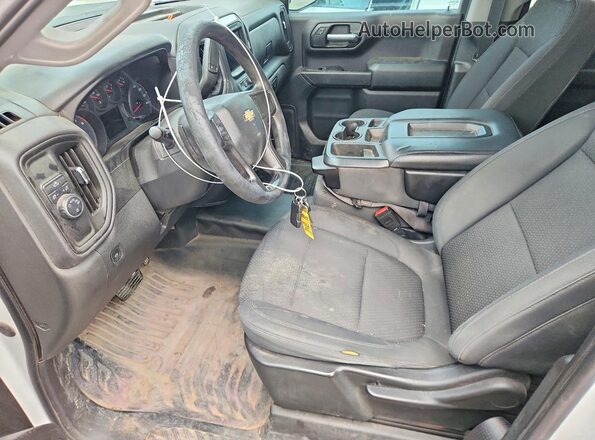 3GCPWAEF1LG311422 2020 CHEVROLET SILVERADO White Front interior view