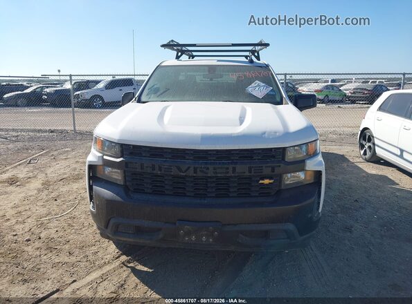 3GCPWAEFXMG182579 2021 CHEVROLET SILVERADO White Вид задньої частини салону