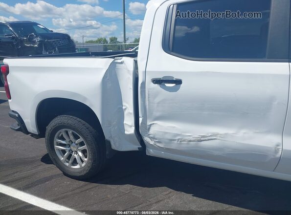 3GCPWAEH4MG186404 2021 CHEVROLET SILVERADO White Widok z przodu