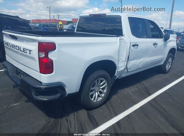 3GCPWAEH4MG186404 2021 CHEVROLET SILVERADO White Tył prawy