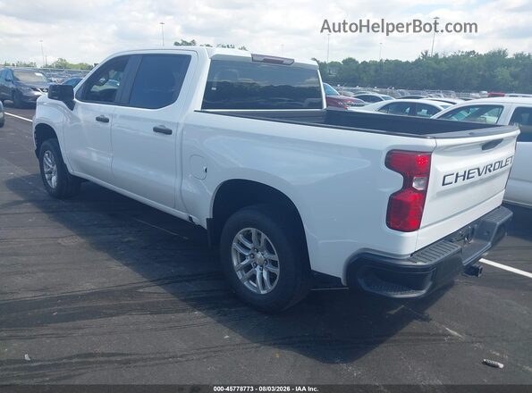 3GCPWAEH4MG186404 2021 CHEVROLET SILVERADO White Tył lewy