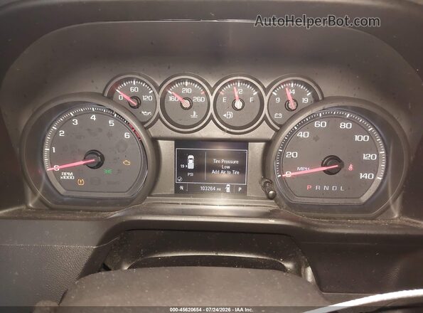 3GCPWBEF0KG111099 2019 CHEVROLET SILVERADO White Widok tylnych siedzeń