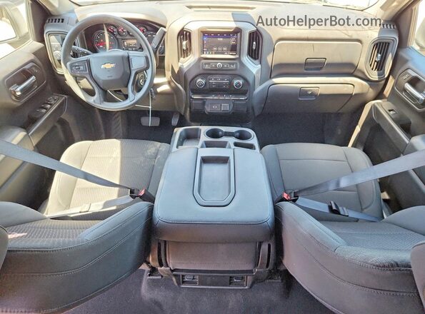 3GCPWBEH5LG349520 2020 CHEVROLET SILVERADO White Widok deski rozdzielczej