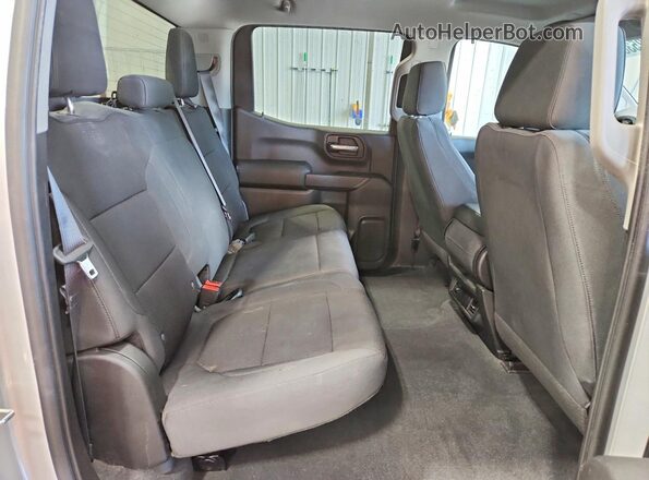 3GCPWBEH6LG451716 2020 CHEVROLET SILVERADO Silver Вид задніх сидінь