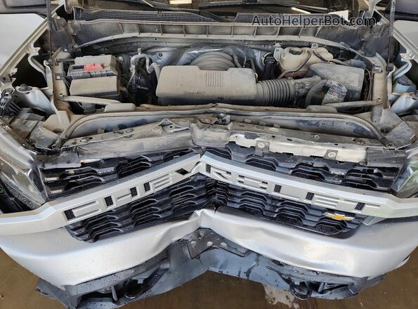 3GCPWBEH6LG451716 2020 CHEVROLET SILVERADO Silver Вид задньої частини салону