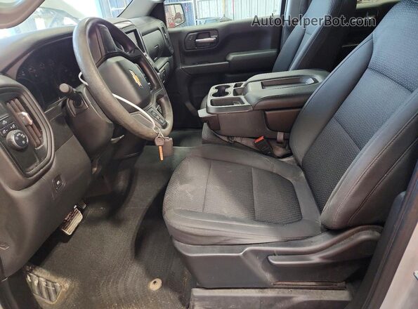 3GCPWBEH6LG451716 2020 CHEVROLET SILVERADO Silver Вид салону спереду