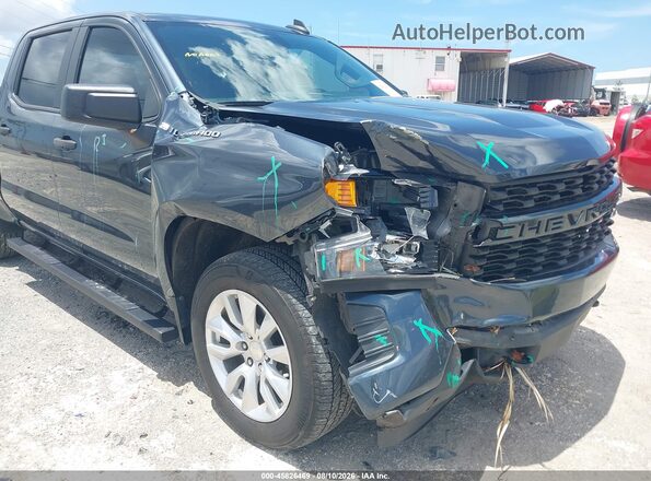 3GCPWBEK7LG326221 2020 CHEVROLET SILVERADO Gray Front view