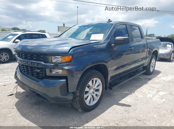 3GCPWBEK7LG326221 2020 CHEVROLET SILVERADO Gray Front left