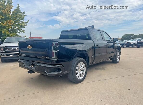 3GCPWBEKXNG147996 2022 CHEVROLET SILVERADO Black Front view