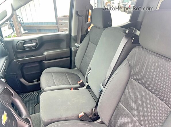 3GCPWBEKXNG147996 2022 CHEVROLET SILVERADO Black Engine compartment view