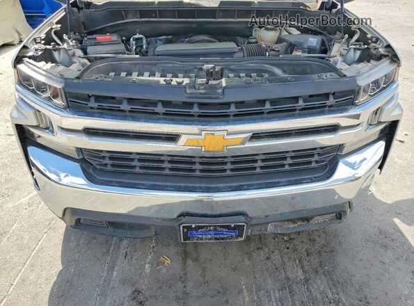 3GCPWCED1LG346939 2020 CHEVROLET SILVERADO Silver Widok wnętrza z tyłu
