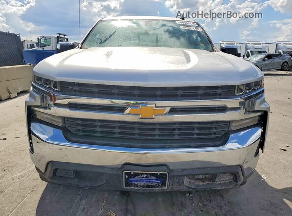 3GCPWCED1LG346939 2020 CHEVROLET SILVERADO Silver Widok z przodu