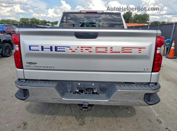 3GCPWCED1LG346939 2020 CHEVROLET SILVERADO Silver Widok z tyłu