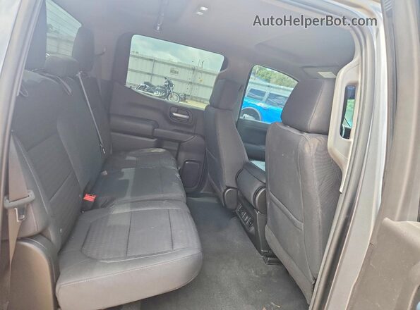 3GCPWCED2MG185521 2021 CHEVROLET SILVERADO Gray Widok tylnych siedzeń