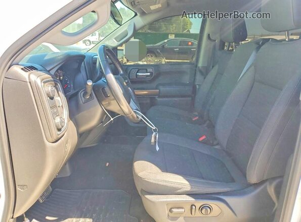 3GCPWCED2MG378624 2021 CHEVROLET SILVERADO White Սալոնի դիմացի տեսք