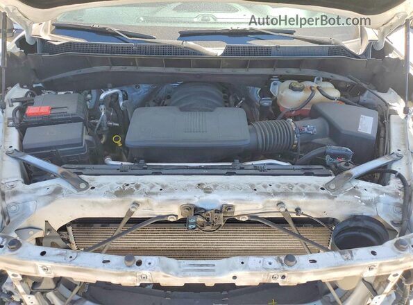3GCPWCED2MG378624 2021 CHEVROLET SILVERADO White Սալոնի հետևի տեսք