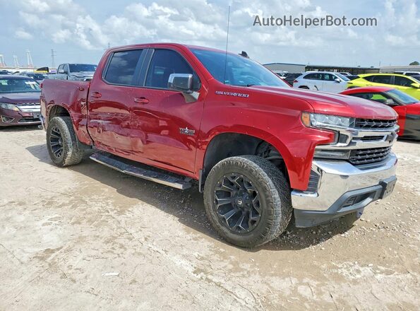 3GCPWCED5LG112349 2020 CHEVROLET SILVERADO Красный Передняя правая четверть