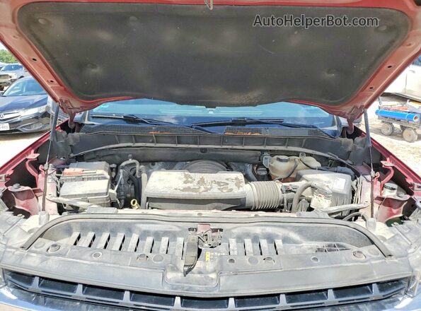 3GCPWCED5LG112349 2020 CHEVROLET SILVERADO Красный Вид задней части салона
