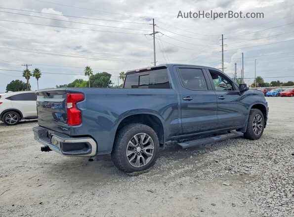 3GCPWCED6LG429668 2020 CHEVROLET SILVERADO Blue Հետևի աջ