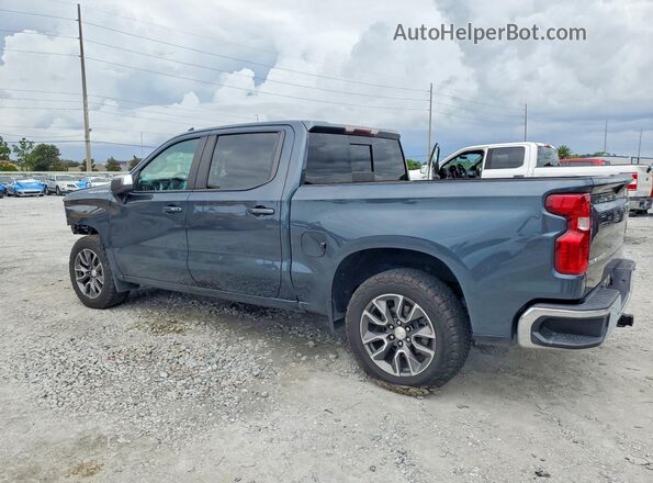 3GCPWCED6LG429668 2020 CHEVROLET SILVERADO Blue Հետևի ձախ