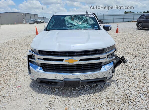 3GCPWCED7LG360781 2020 CHEVROLET SILVERADO White Դիմացի տեսք