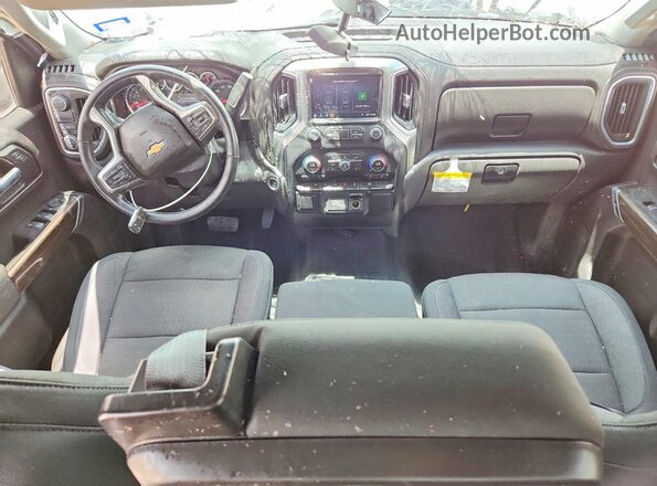 3GCPWCED7LG360781 2020 CHEVROLET SILVERADO White Առջևի վահանակի տեսք