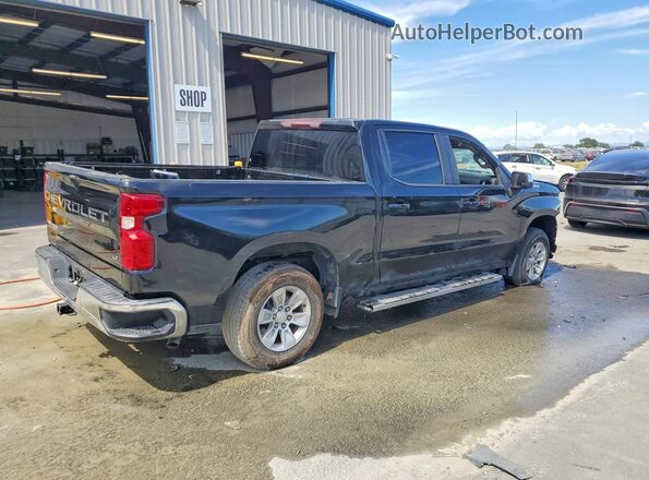 3GCPWCED7MG136105 2021 CHEVROLET SILVERADO Black უკანა მარჯვენა