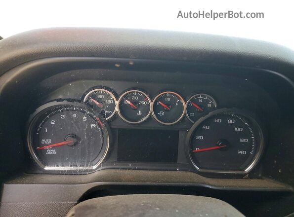 3GCPWCED7MG136105 2021 CHEVROLET SILVERADO Black ხელსაწყოთა პანელის ხედი