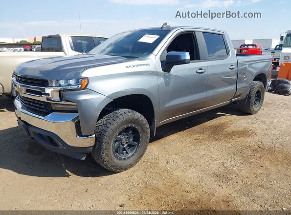 3GCPWCED8MG103579 2021 CHEVROLET SILVERADO Gray Front left