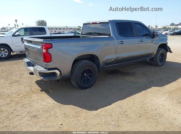 3GCPWCED8MG103579 2021 CHEVROLET SILVERADO Gray Rear right