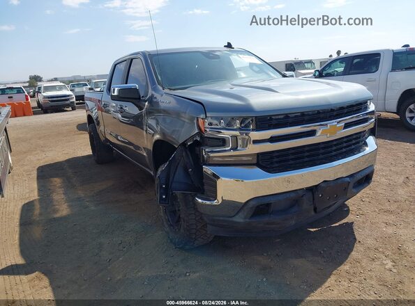 3GCPWCED8MG103579 2021 CHEVROLET SILVERADO Gray Front view