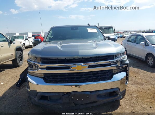 3GCPWCED8MG103579 2021 CHEVROLET SILVERADO Gray Dashboard view