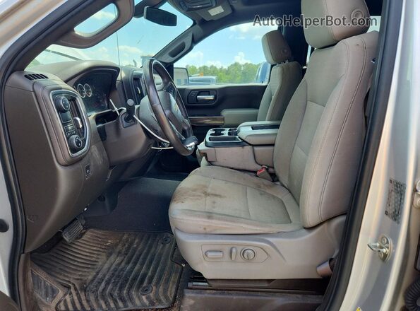 3GCPWCEK0KG189899 2019 CHEVROLET SILVERADO Silver Սալոնի դիմացի տեսք