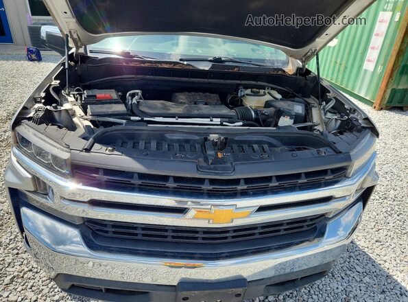 3GCPWCEK0KG189899 2019 CHEVROLET SILVERADO Silver Սալոնի հետևի տեսք
