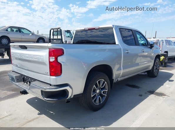 3GCPWCEK2KG215029 2019 CHEVROLET SILVERADO Silver Tył prawy