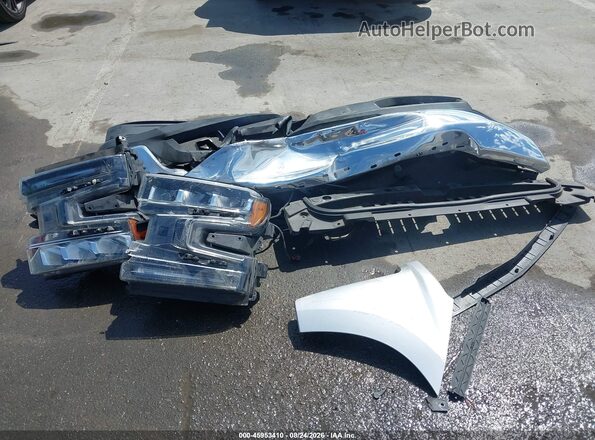 3GCPWCEK2KG215029 2019 CHEVROLET SILVERADO Silver Widok zestawu wskaźników