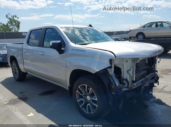 3GCPWCEK2KG215029 2019 CHEVROLET SILVERADO Silver Widok wnętrza 360 stopni