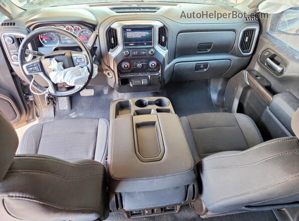3GCPWCEK7KG211025 2019 CHEVROLET SILVERADO Угольный Вид панели приборов
