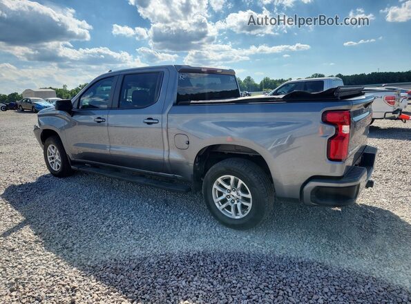 3GCPWDED1MG405186 2021 CHEVROLET SILVERADO Серый Задняя левая четверть