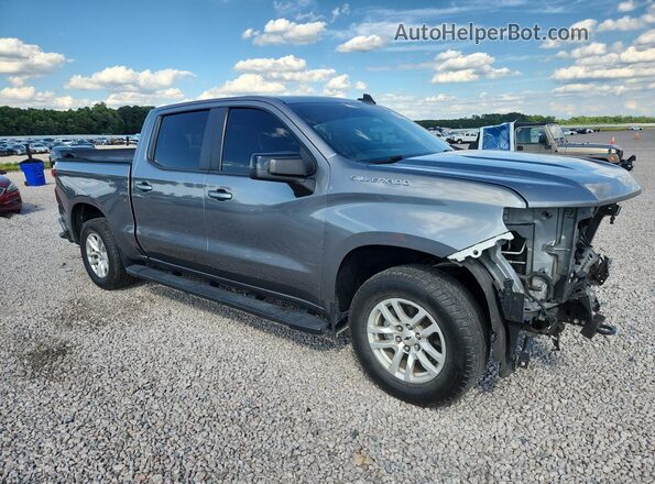 3GCPWDED1MG405186 2021 CHEVROLET SILVERADO Серый Передняя правая четверть