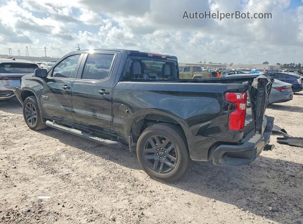 3GCPWDED2MG447348 2021 CHEVROLET SILVERADO Black Задня ліва чверть