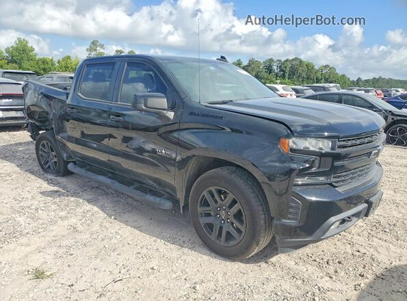 3GCPWDED2MG447348 2021 CHEVROLET SILVERADO Black Передня права чверть
