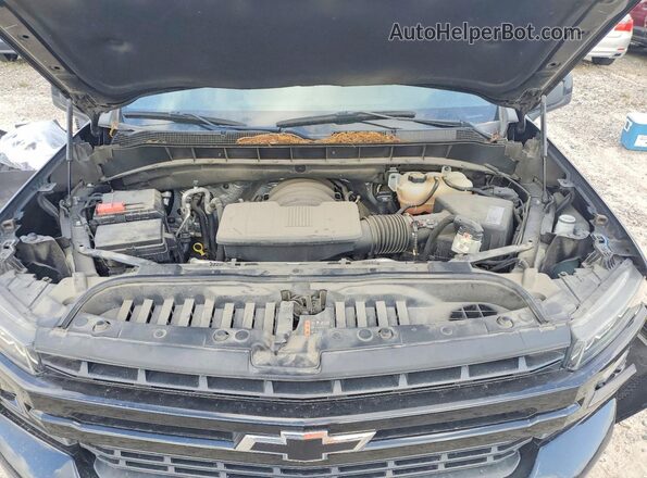 3GCPWDED2MG447348 2021 CHEVROLET SILVERADO Black Вид задньої частини салону