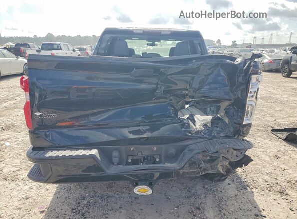 3GCPWDED2MG447348 2021 CHEVROLET SILVERADO Black Вид ззаду