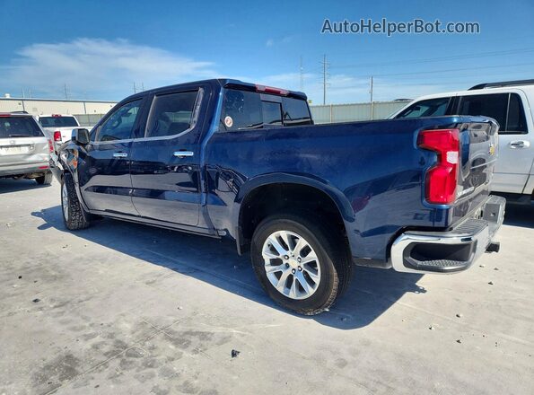 3GCPWEED3MG306892 2021 CHEVROLET SILVERADO Blue Задня ліва чверть