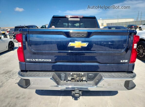 3GCPWEED3MG306892 2021 CHEVROLET SILVERADO Blue Вид ззаду