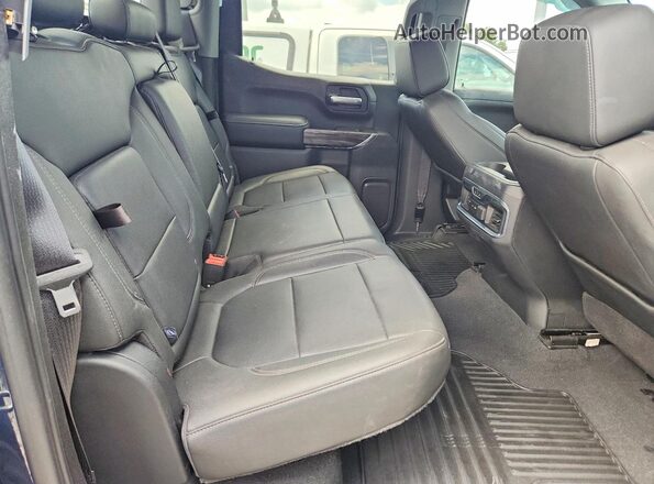 3GCPWEED3MG306892 2021 CHEVROLET SILVERADO Blue Вид задніх сидінь